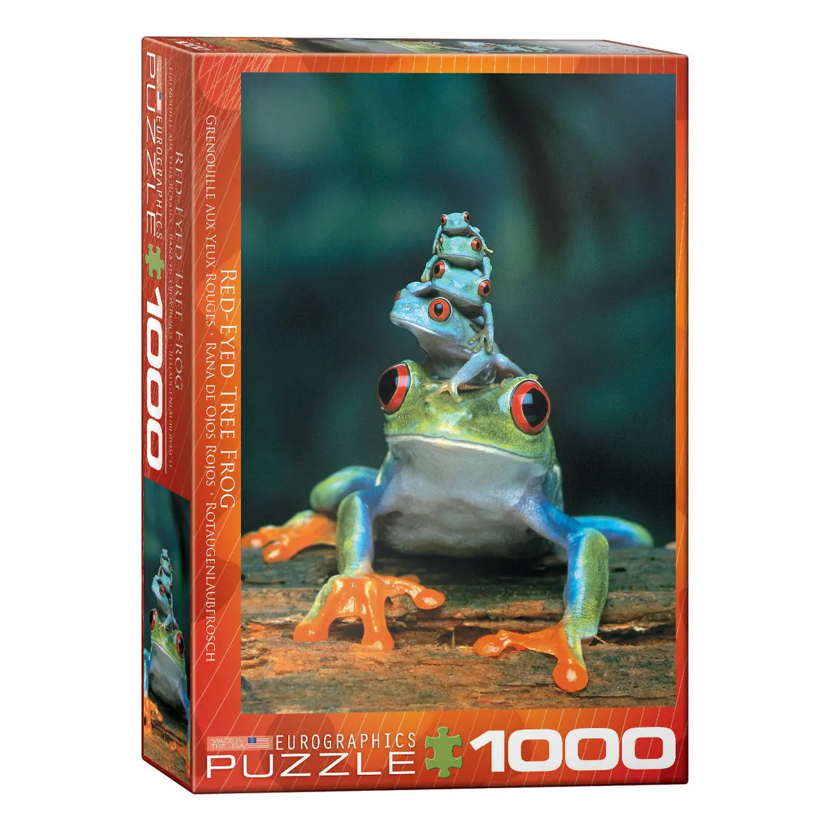 Red-Eyed Tree Frog 1000-Piece Puzzle 1