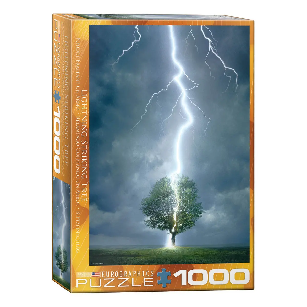 Lighting Striking Tree 1000-Piece Puzzle 1