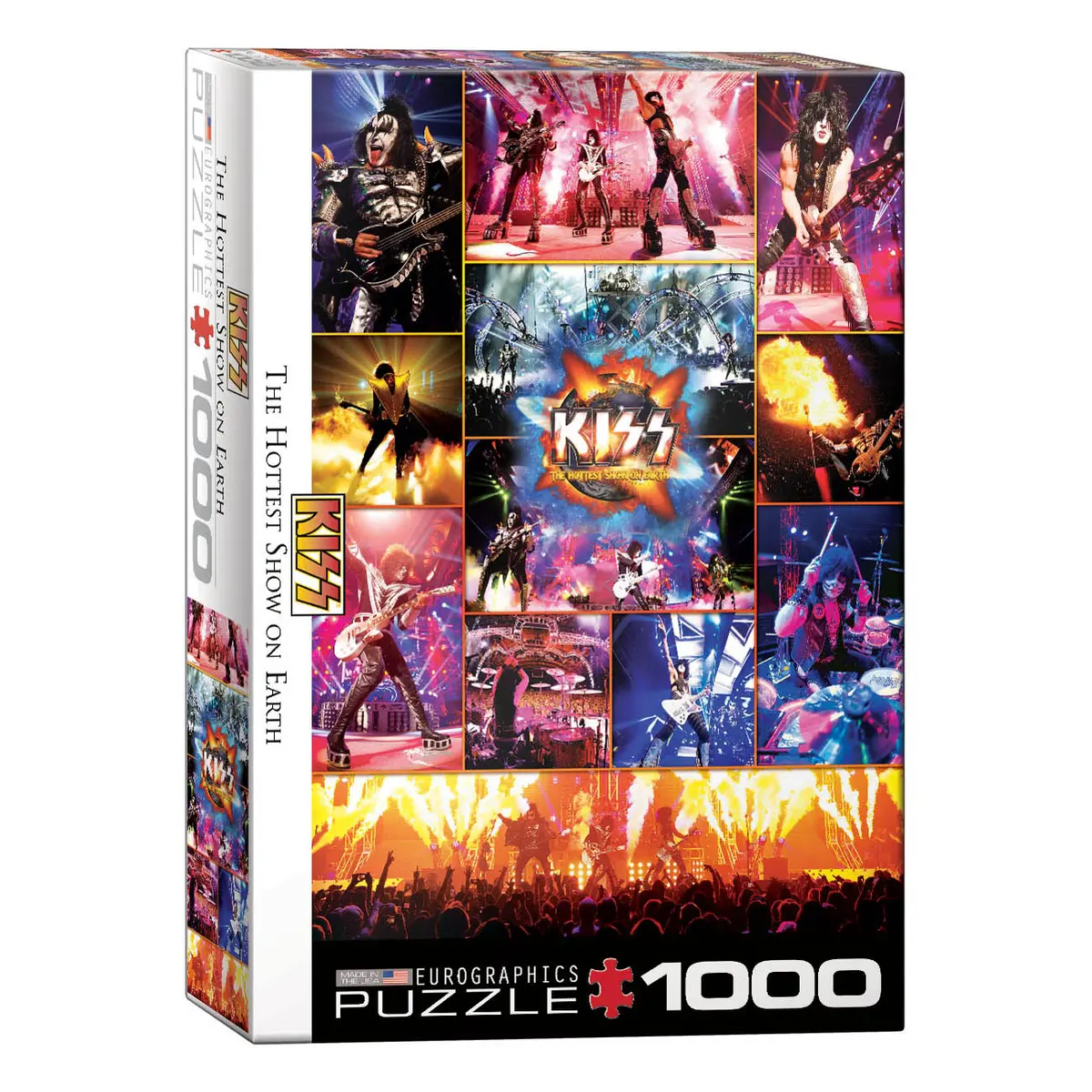 Kiss The Hottest Show On Earth 1000-Piece Puzzle 1