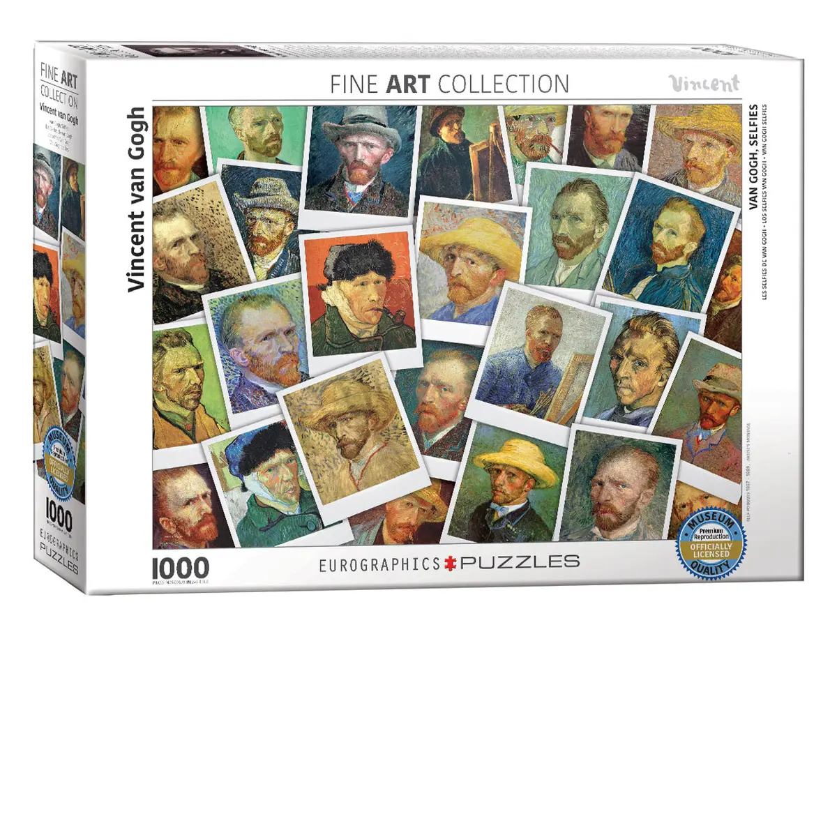 Van Gogh Selfies 1000-Piece Puzzle 1