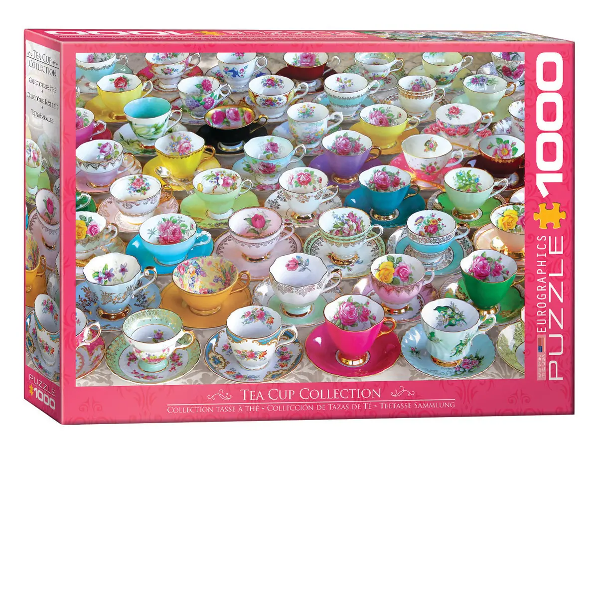 Tea Cup Collection 1000-Piece Puzzle 1