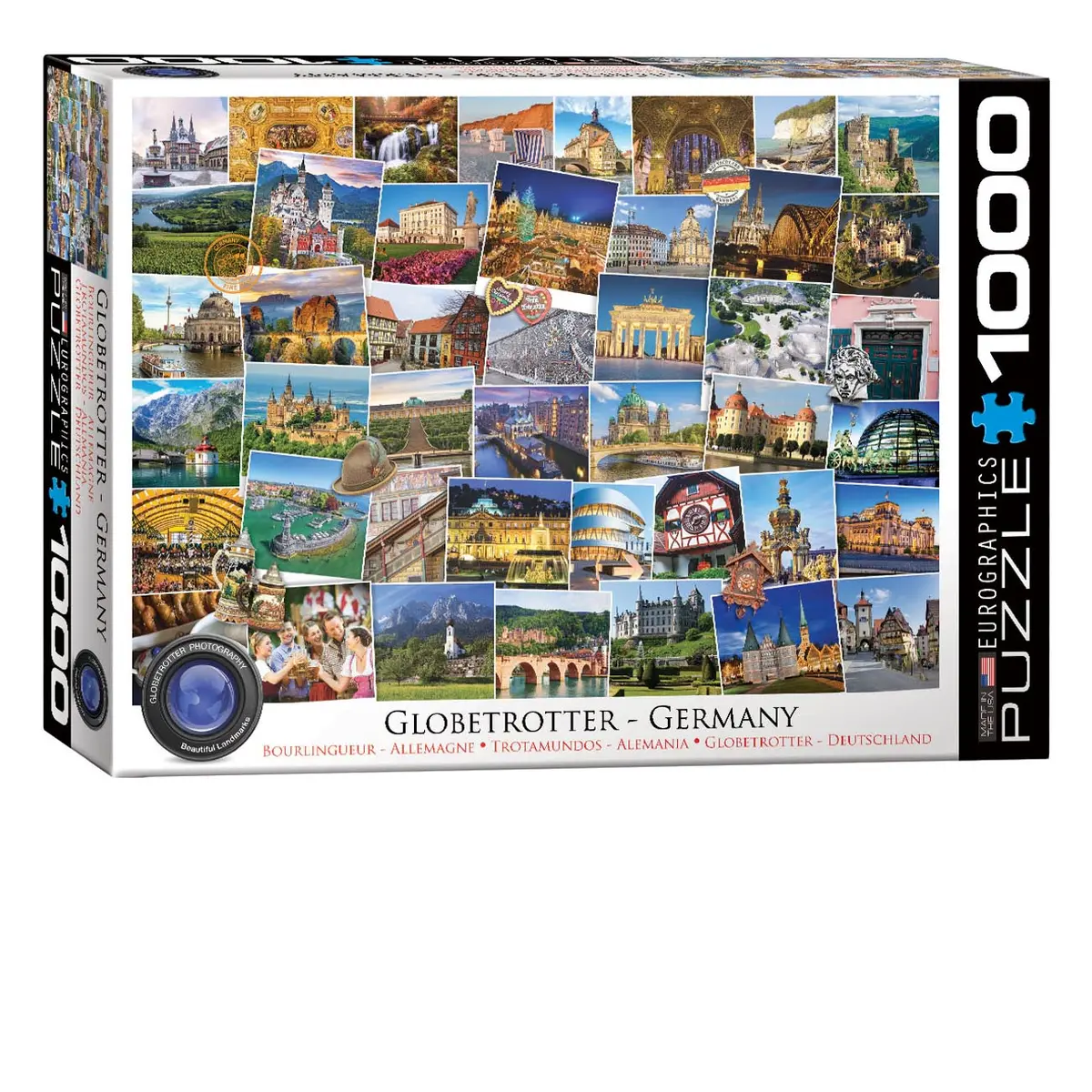 Globetrotter Germany 1000-Piece Puzzle 1