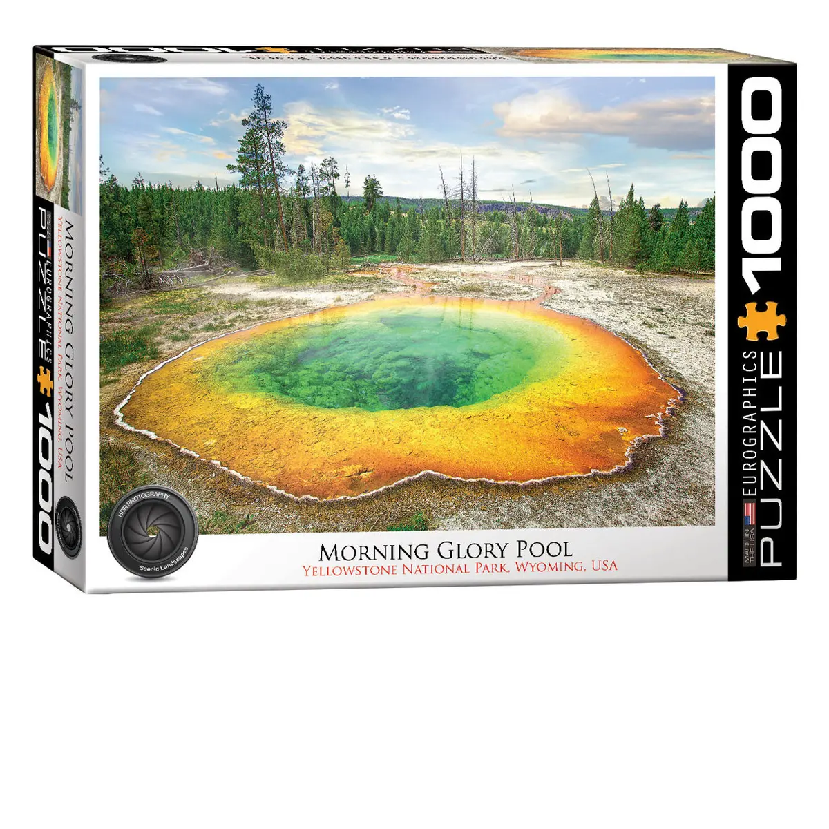 Morning Glory Pool 1000-Piece Puzzle 1