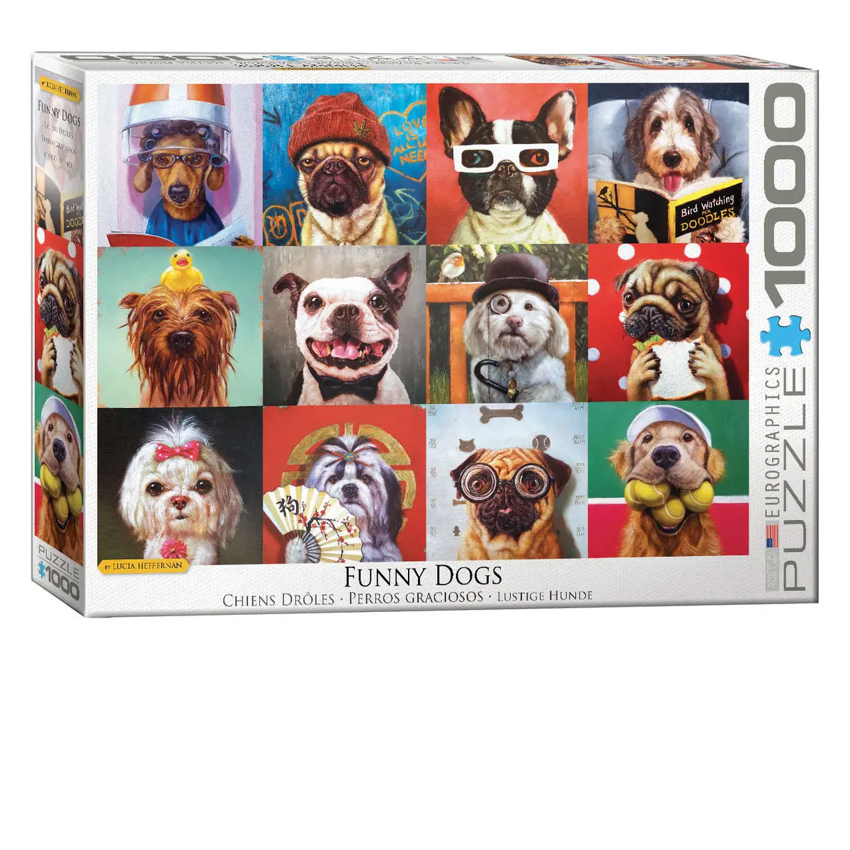 Funny Dogs 1000-Piece Puzzle 1