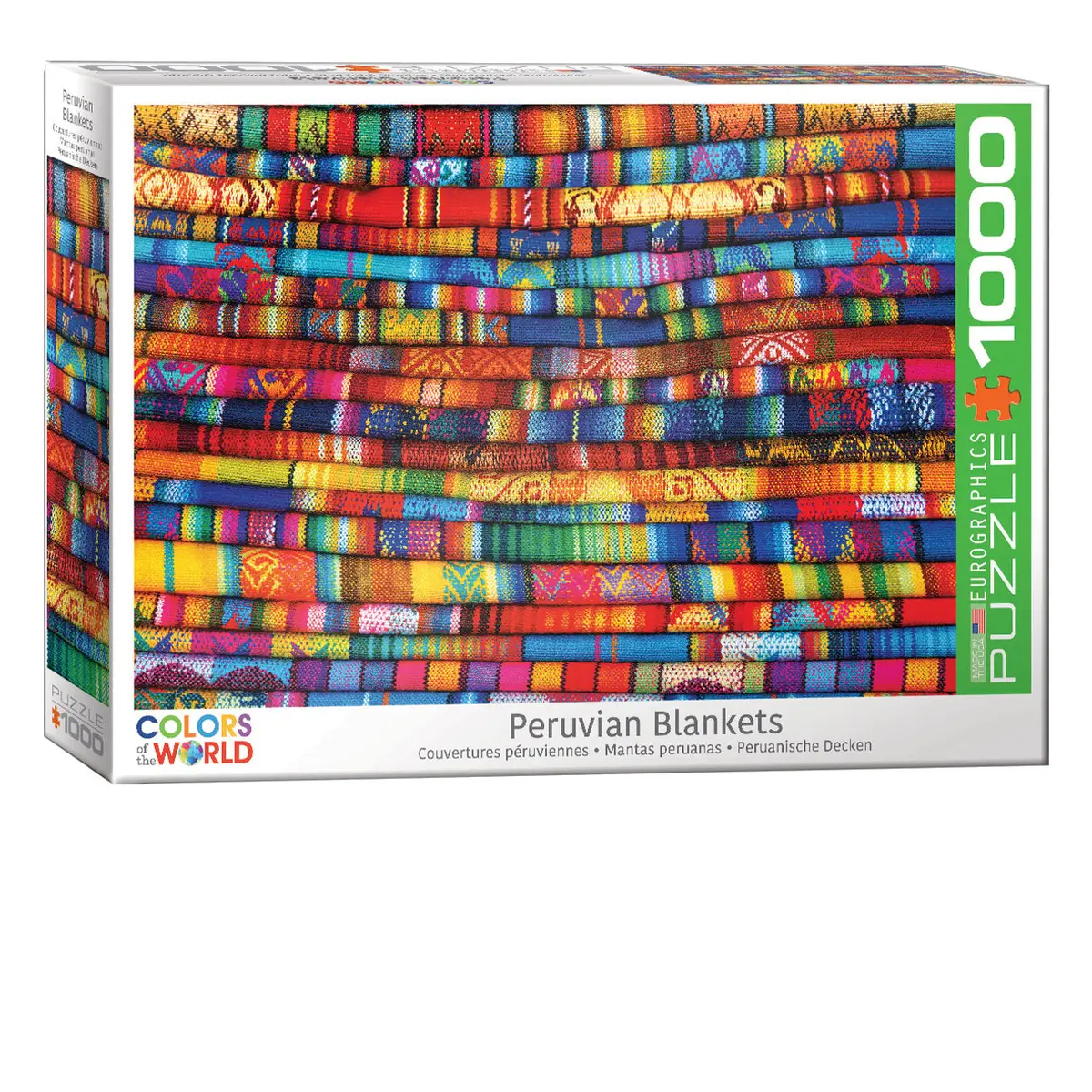 Peruvian Blankets 1000-Piece Puzzle 1