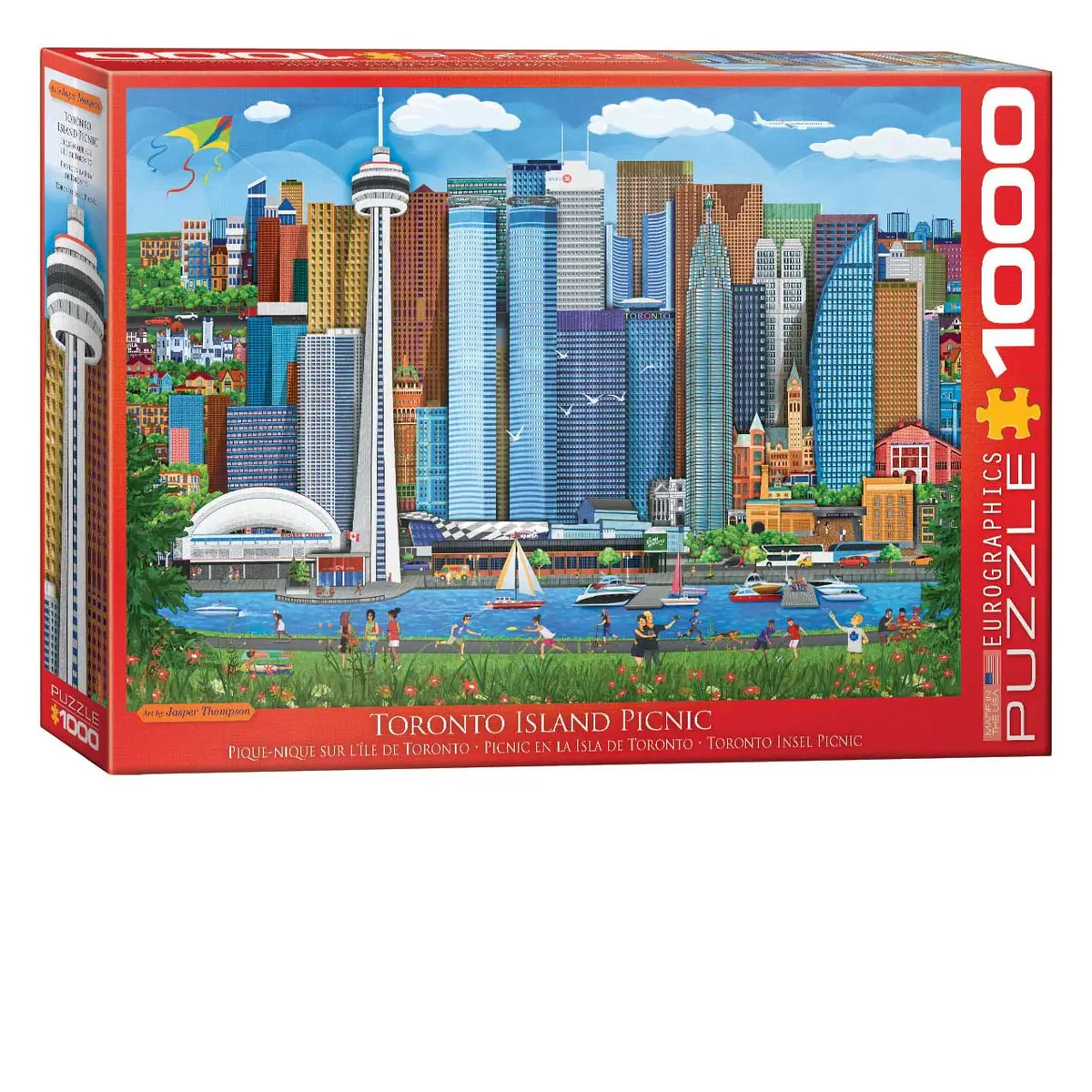 Toronto Island Picnic 1000-Piece Puzzle 1