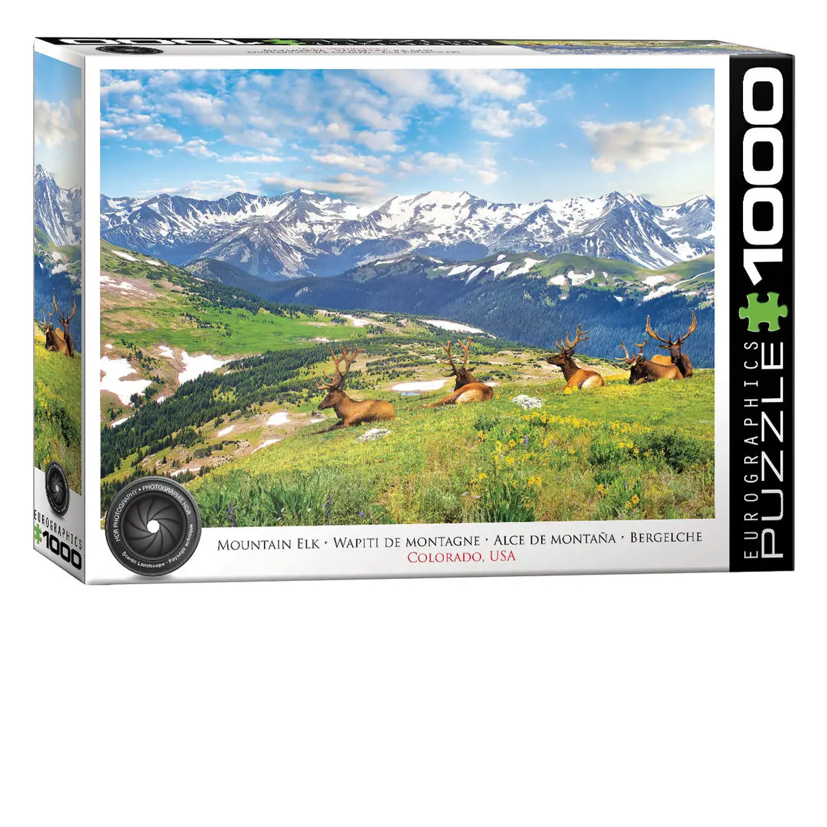 Mountain Elks 1000-Piece Puzzle 1