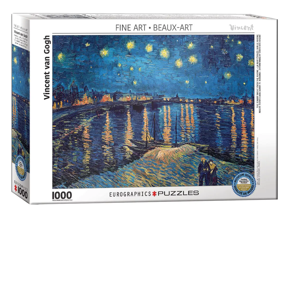 The Starry Night Over The Rhone 1000-Piece Puzzle 1