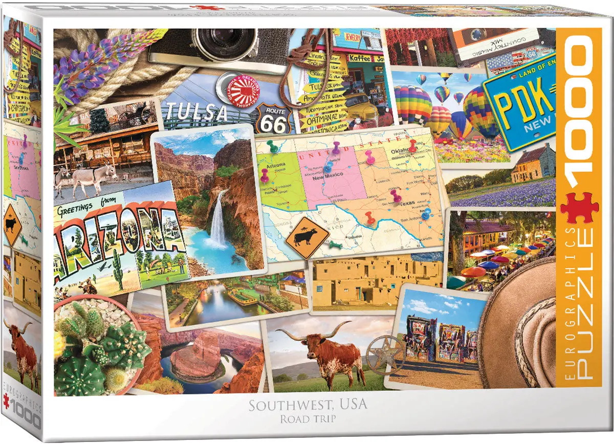 Southwest Road Trip 1000-Piece Puzzle 1