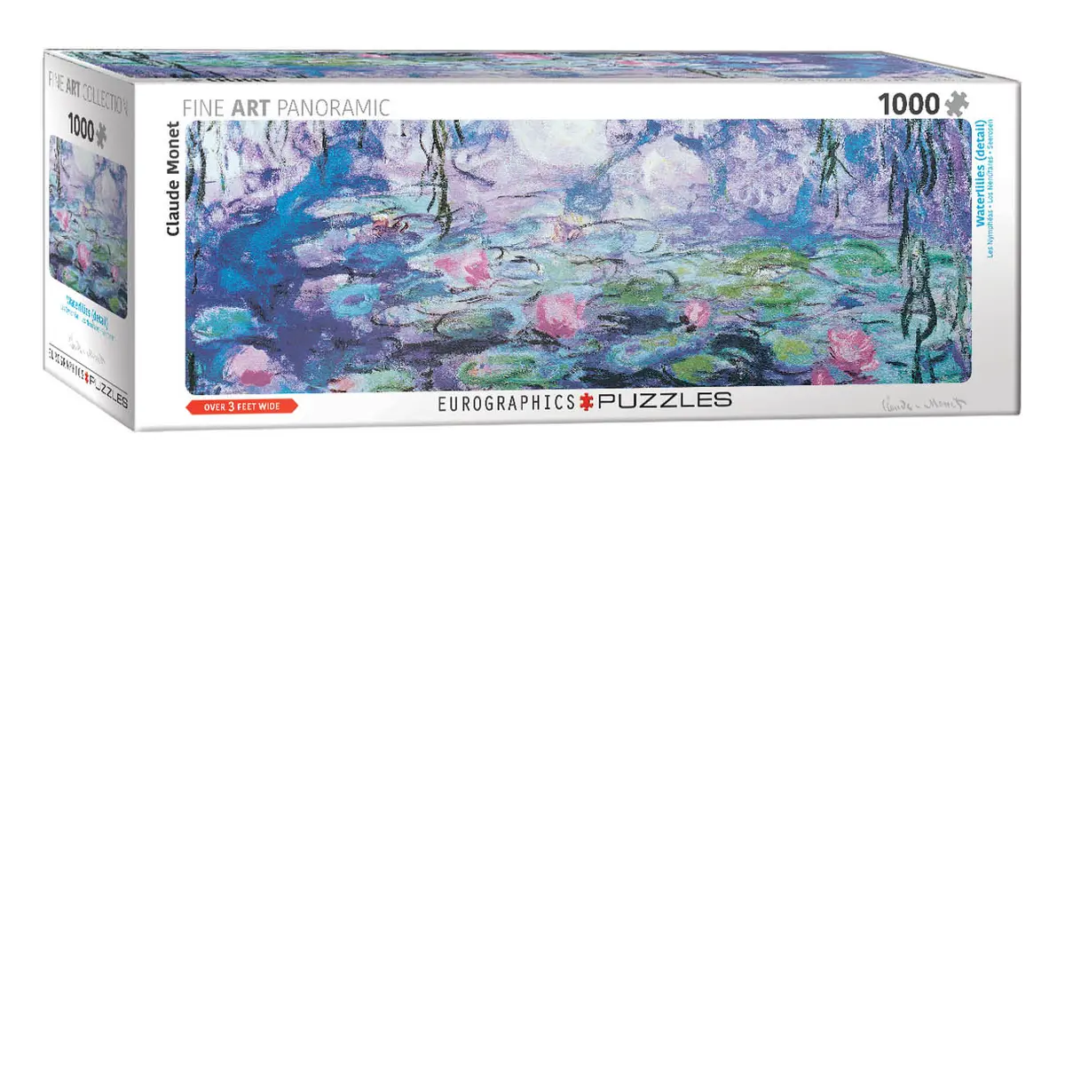 Waterlilies Panorama 1000-Piece Puzzle 1