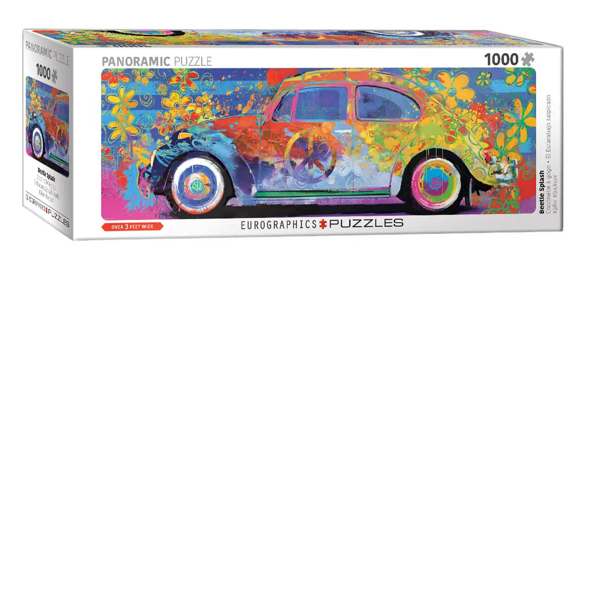 Vw Beetle Splash 1000-Piece Puzzle 1