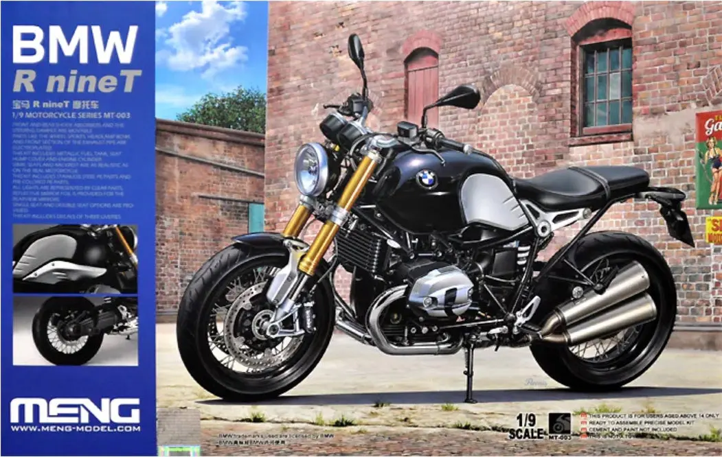 Meng Mt-003 Bmw R Ninet (1/9) 1