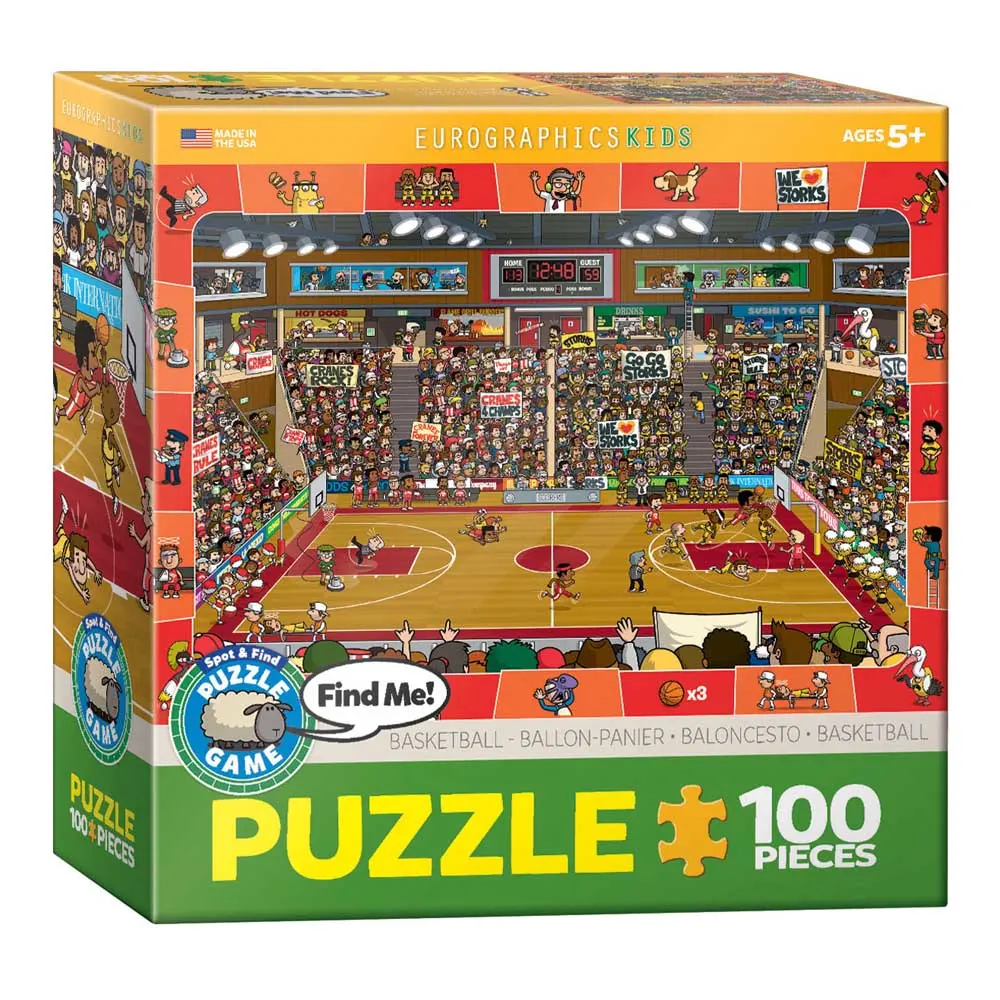 Spot & Find Basketball 100-Piece Puzzle 1