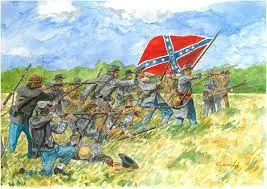 1:72 Confederate Infantry 1