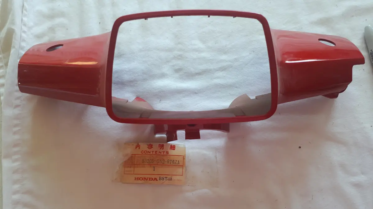 Honda Nb50 Aero Headlight Cowl 1