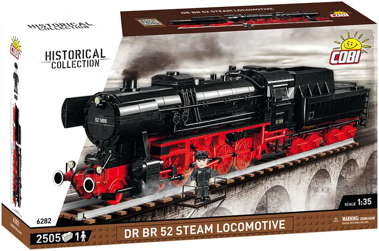 Cobi-6282 Cobi Dr Br 52 Steam Locomotive : Set #6282 1