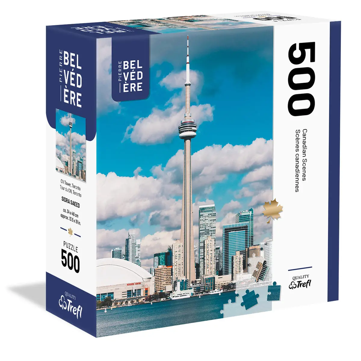 Cn Tower, Toronto 500-Piece Puzzle 1