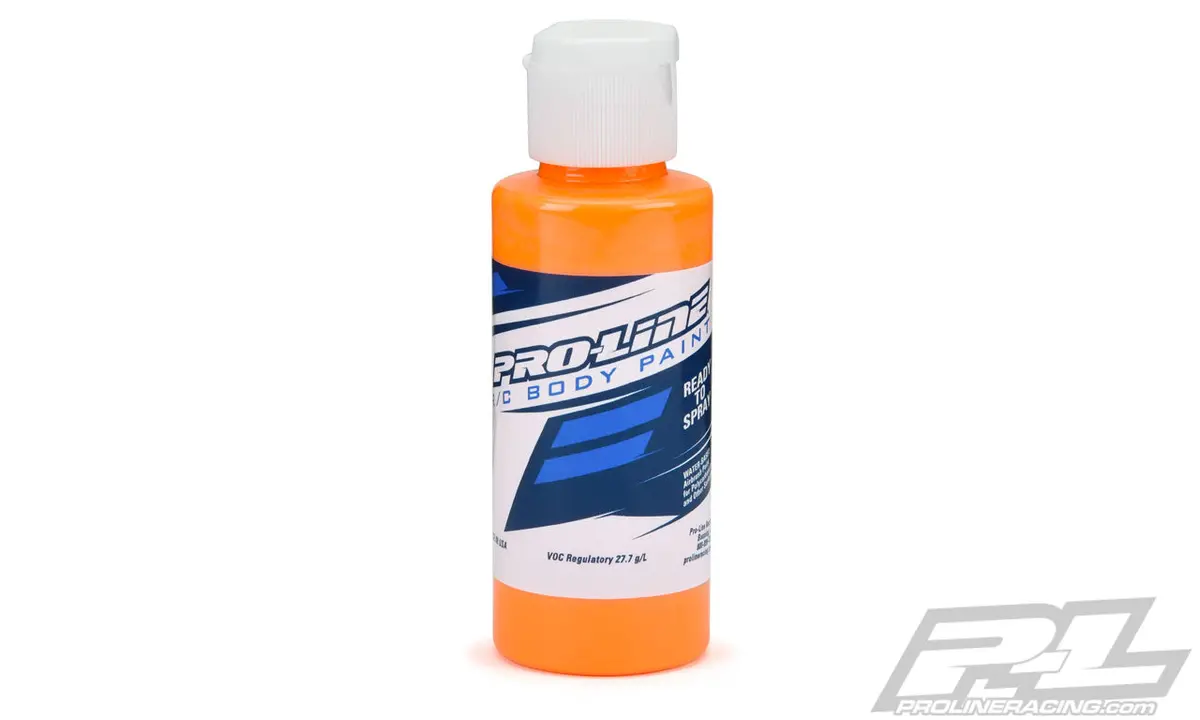 Pro632807 Pro-Line Rc Body Paint - Fluorescent Tangerine 1