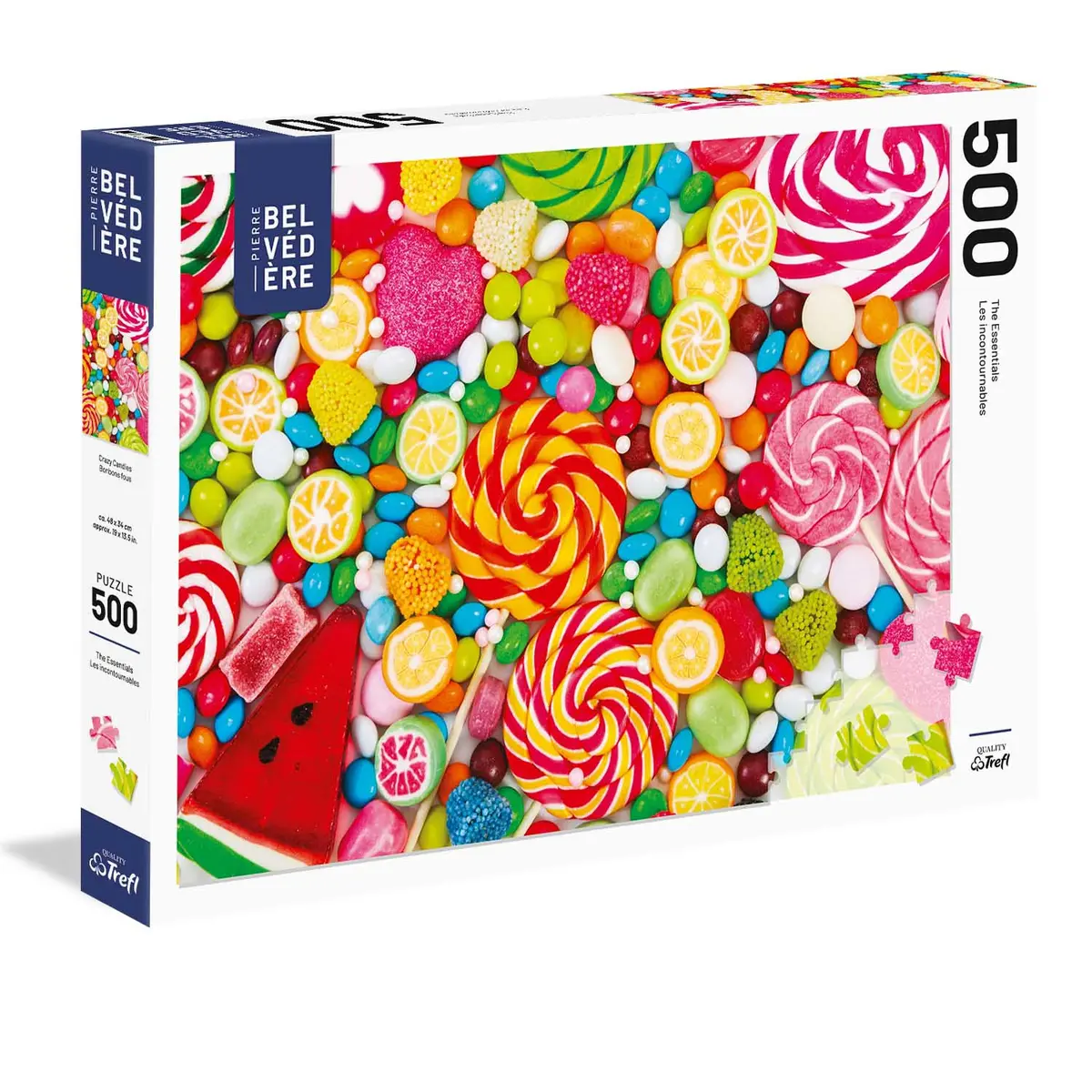 Crazy Candies 500-Piece Puzzle 1
