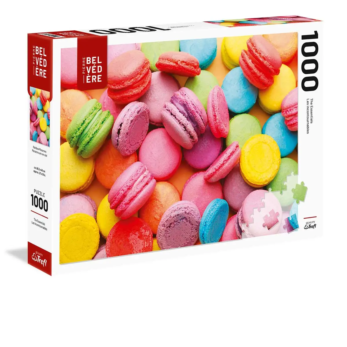 Rainbow Macarons 1000-Piece Puzzle 1