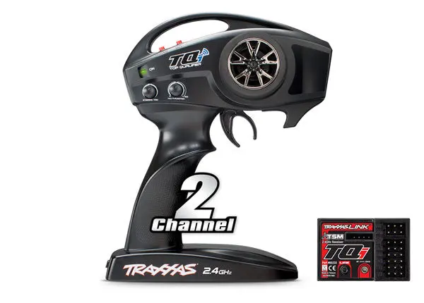6509A Traxxas Tqi 2.4 Ghz 2-Channel Radio System W/Tsm Micro Receiver 1