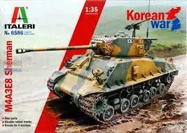 1:35 M4a3e8 Sherman Korean War 1