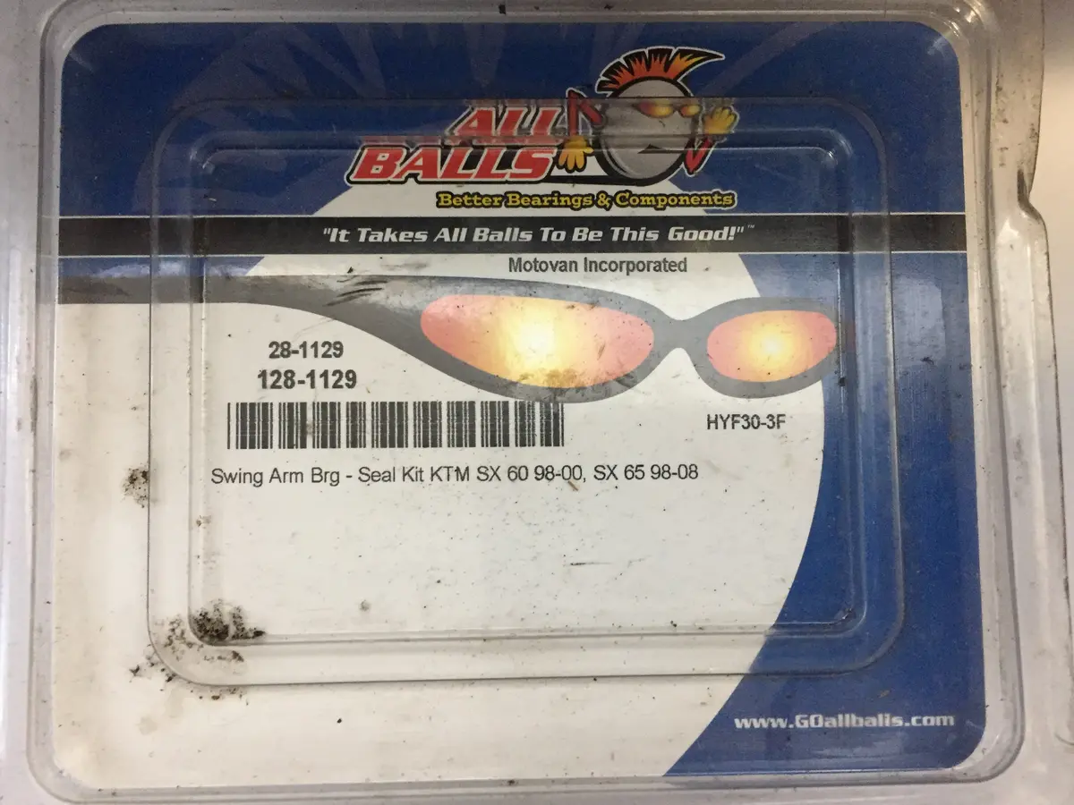 Ktm 65Sx 60Sx Swing Arm Bearing Kit 1