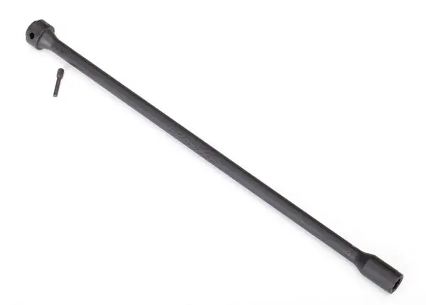 6767  Driveshaft, Center, Plastic, (Black)/ Screw Pin 1