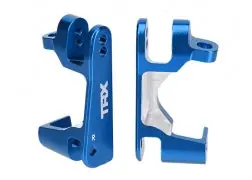 6832X Caster Blocks (C-Hubs), 6061-T6 Aluminum (Blue-Anodized), Left & Right 1