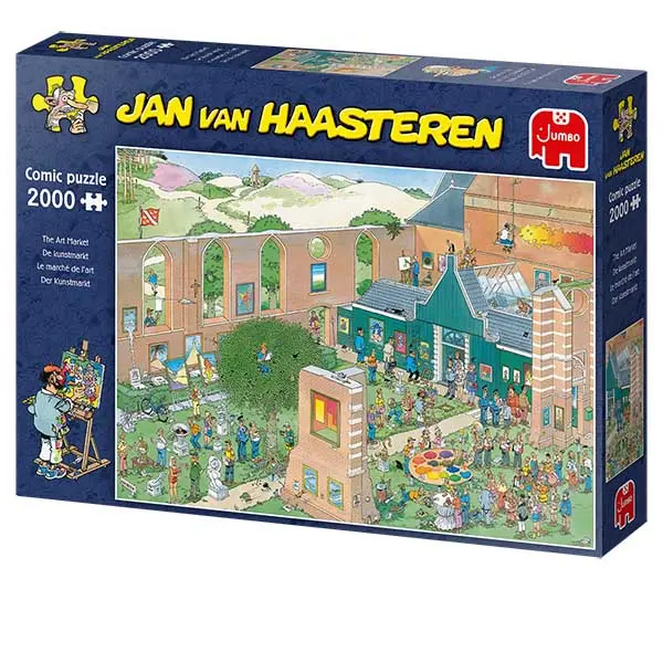 The Art Market 2000-Piece Puzzle 1