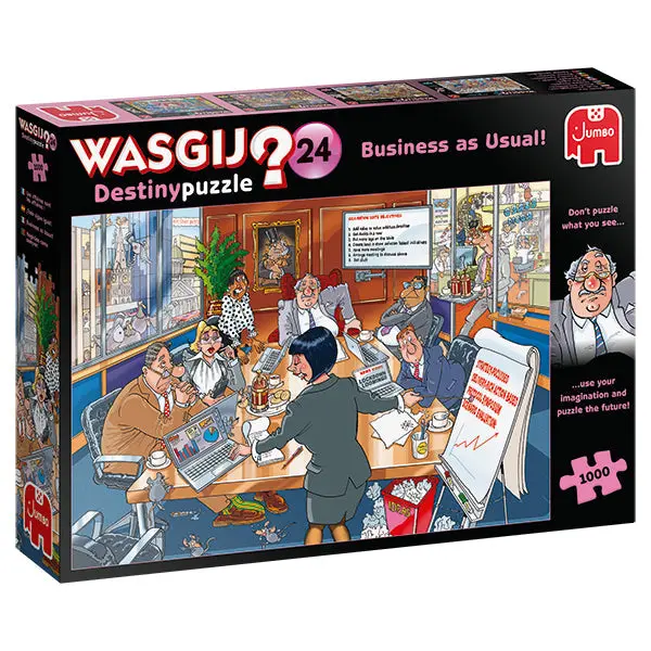 Wasgij - Business As Usual! 1000-Piece Puzzle 1