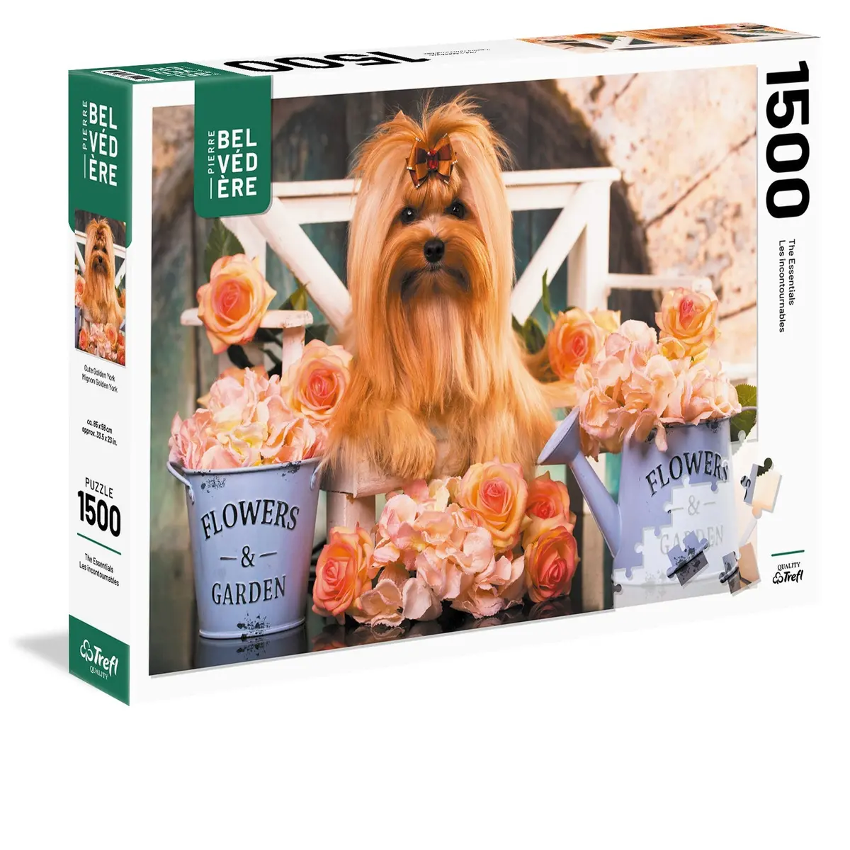 Cute Golden York 1500-Piece Puzzle 1