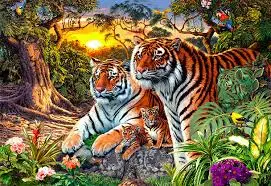 Hidden Tigers (400Pc) 1