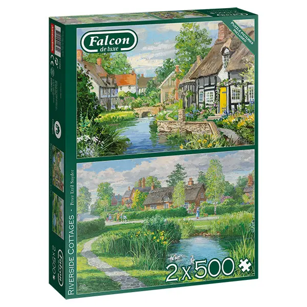 Riverside Cottage 2 X 500-Piece Puzzle 1
