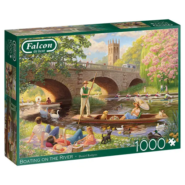 Boating On The River 1000-Piece Puzzle 1