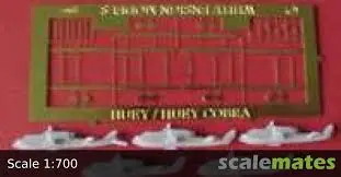 1:700 Bell Supercobra (X5) (Resin & Photo-Etch) 1