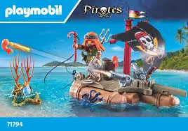 Pirates: Pirate Raft With Treasure 1