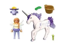 Collectible Unicorn: Lucky Lavender With Fairy 1