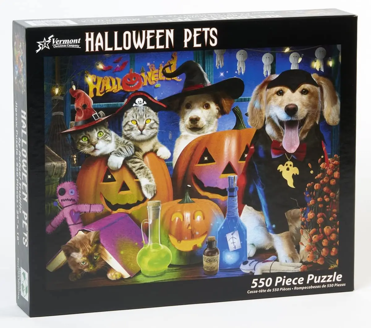 Halloween Pets 550-Piece Puzzle 1