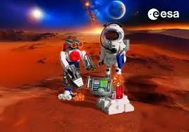 Esa: Astronaut With Robot 1