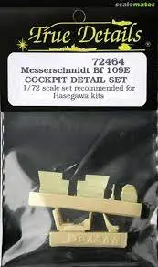 1:72Messerschmitt Bf 109E Cockpit Detail Set (Hasegawa Kits) 1