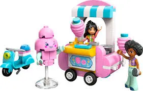 Friends - Cotton Candy Stand And Scooter 1