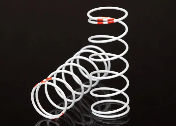 7440 Spring, Shock, White (Gtr Long) (0.623 Rate Orange) (1 Pair) 1