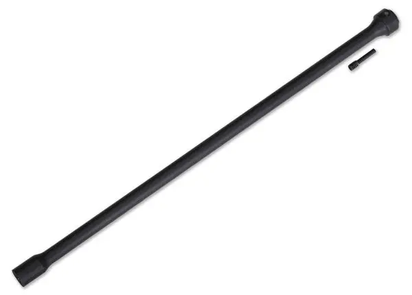 7455 Driveshaft, Center, Plastic (Black)/ Screw Pin 1