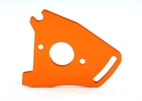 7490A Traxxas Orange Motor Plate 1