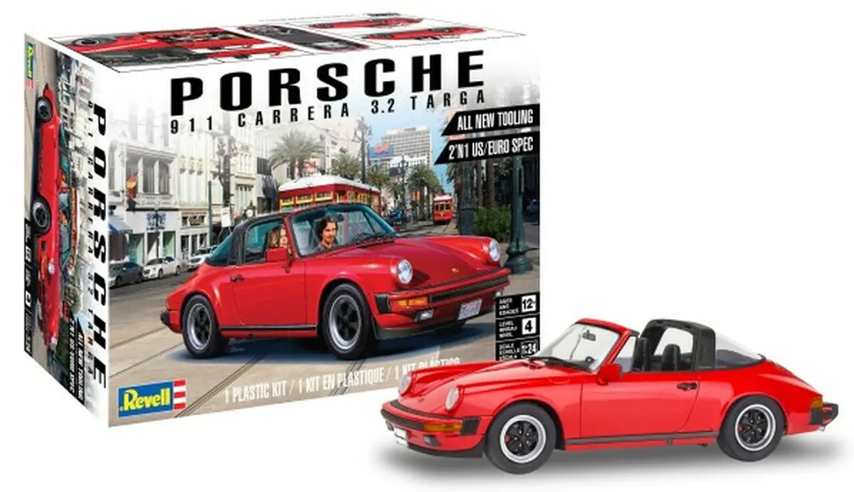 Rev4527 Revell Porsche 911 Carrera 3.2 Targa (1/25) 1