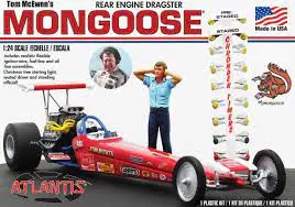 1:24 Tom Mcewen's Mongoose Rear Engine Dragster 1