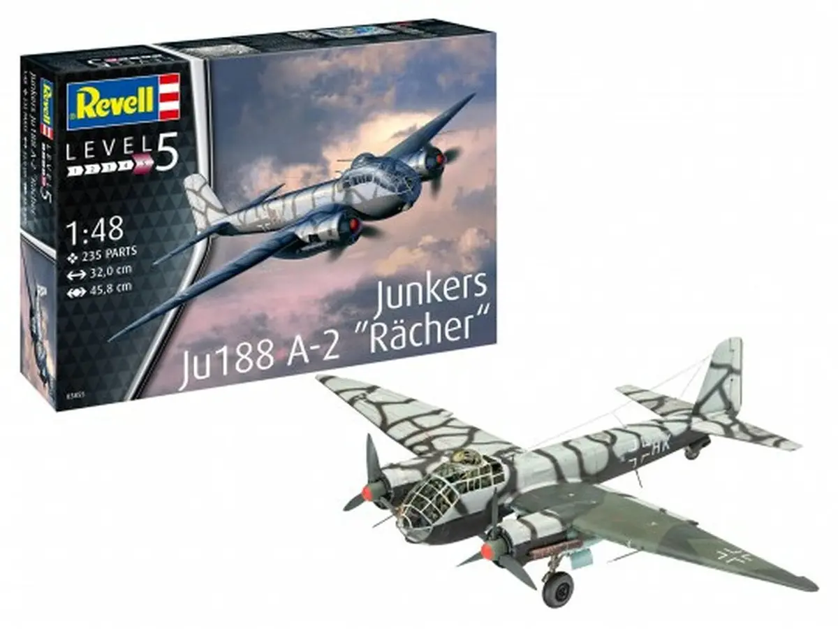 Rvg3855 Junkers Ju188 A-1 Racher (1/48) 1