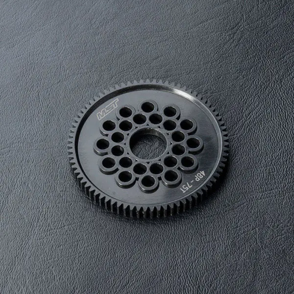 148075Bk Mst 48P Spur Gear 75T (Black) 1
