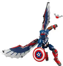 Marvel New Captain America Construction Figure 1
